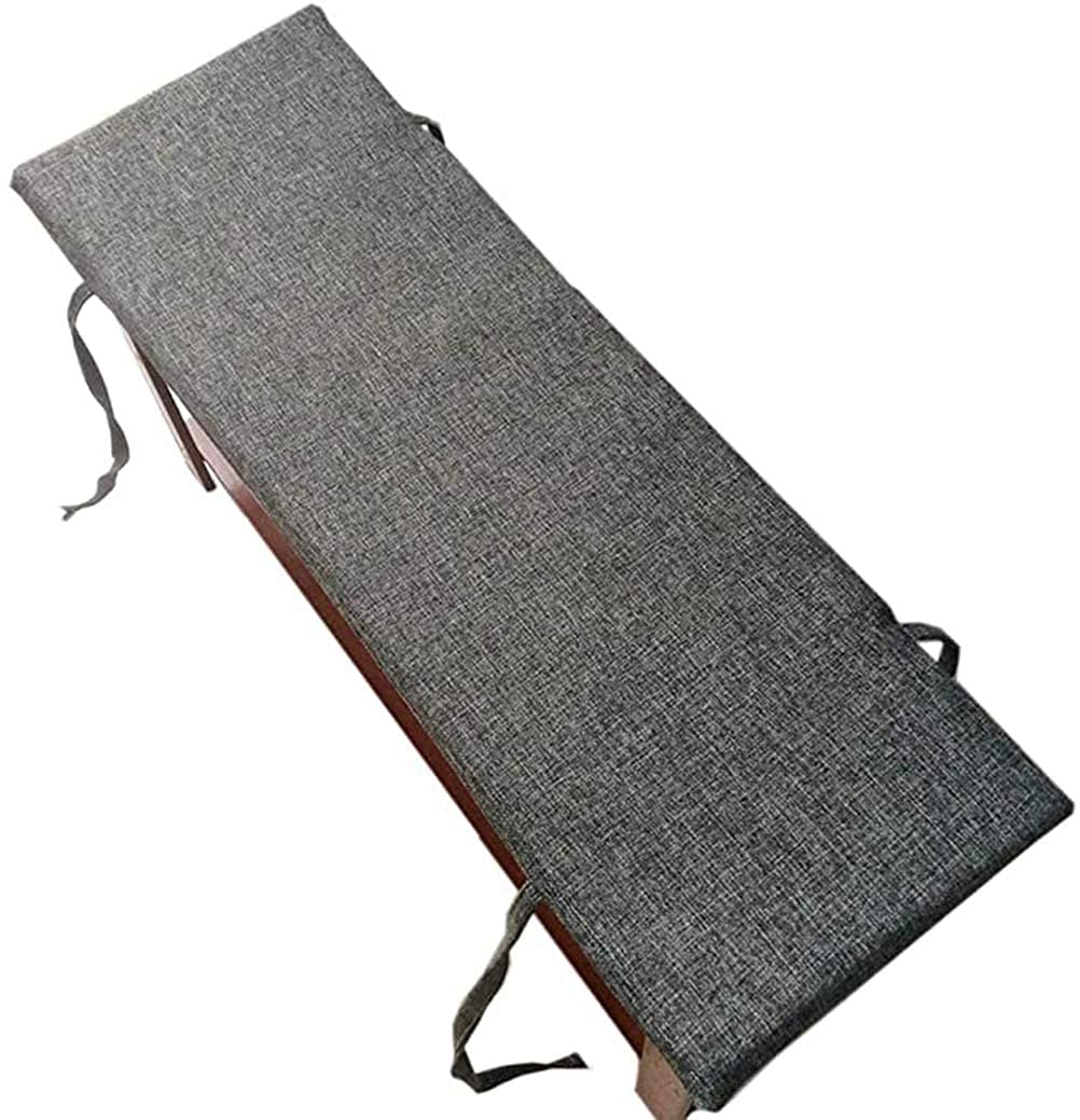 Outdoor Cushions for Patio Bench & Settee - Non-Slip Indoor/Outdoor Furniture Pads - Washable Thick Replacement Cushions for Garden Swing, Loveseat, Sofa, Chair & Bed - Perfect for Backyard, Deck & Poolside Relaxation