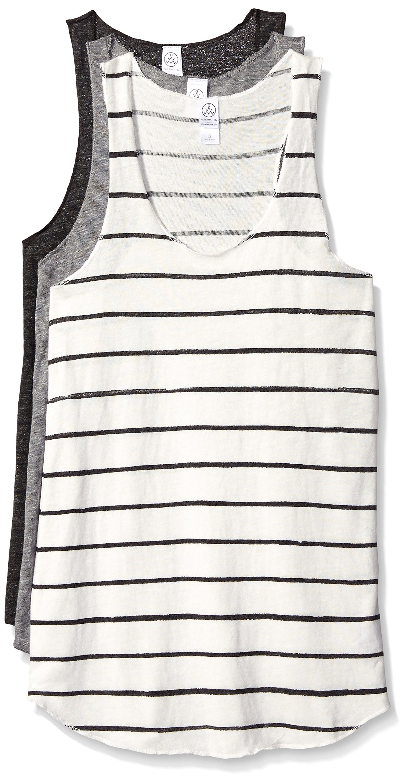 3-Pack Women's Meegs Tank Tops - Breathable Casual Sleeveless Shirts for Summer, Workout & Layering | Trendy Alternative Fashion Essentials
