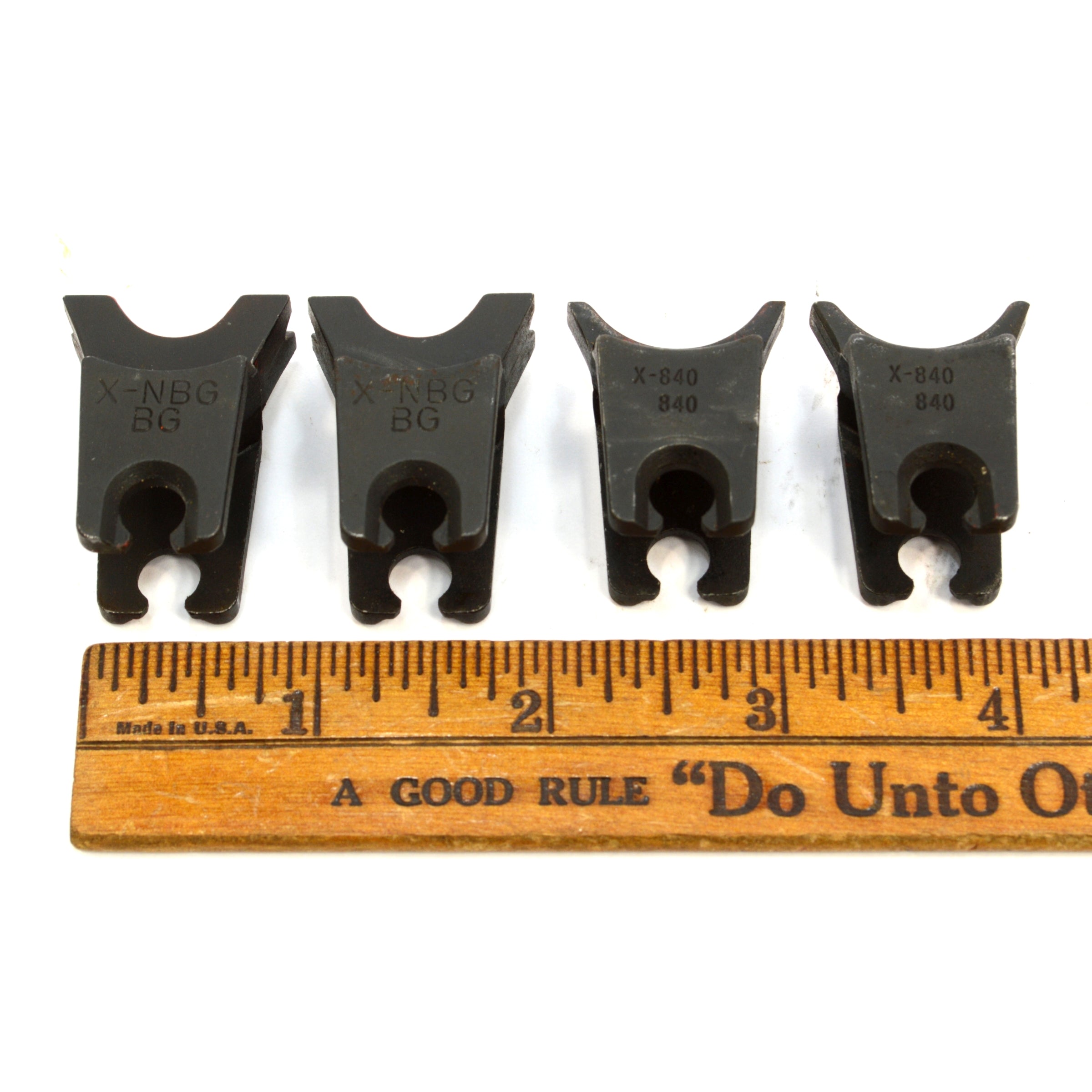 BURNDY OUR840 HYTOOL Ratchet Crimping Tool with (3) Die Sets - Used in Excellent Condition - Perfect for Electrical Wiring and Cable Terminations