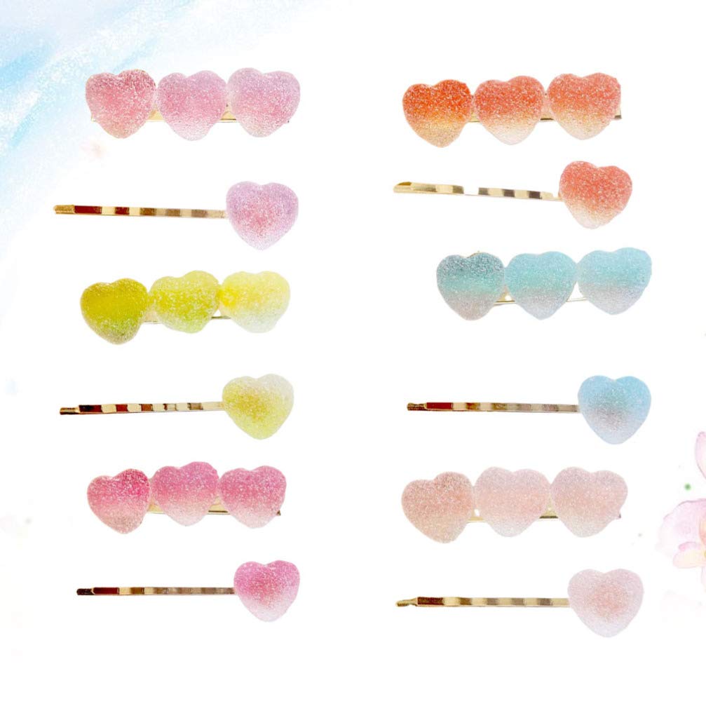 NUOBESTY 12pcs Bling Bobby Pins - Sparkly Hair Clips for Women, Crystal Hair Barrettes & Hair Accessories - Perfect for Weddings, Parties & Everyday Glam