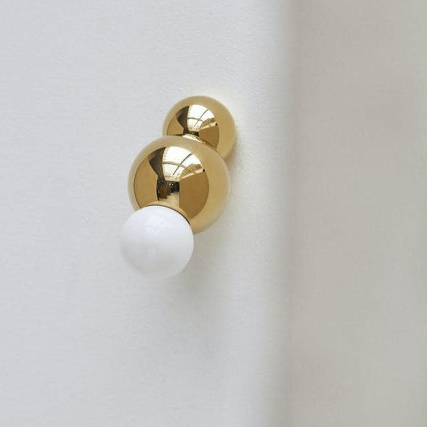 Modern Ball Mounted Wall Light - Adjustable LED Sconce for Bedroom, Living Room & Hallway - Energy Efficient Indoor Lighting Fixture