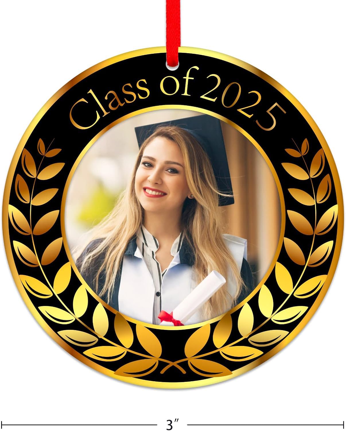 Personalized Graduation Ornament for Class of 2025 - 3