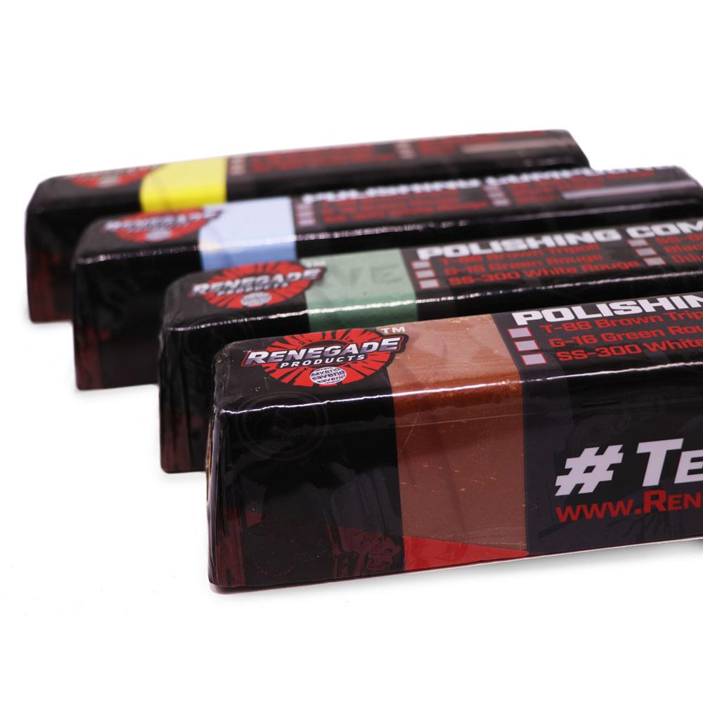 Premium Maverick Polishing Compounds for Metal, Wood & Automotive - Professional-Grade Buffing & Restoring Solution for DIY & Pro Use