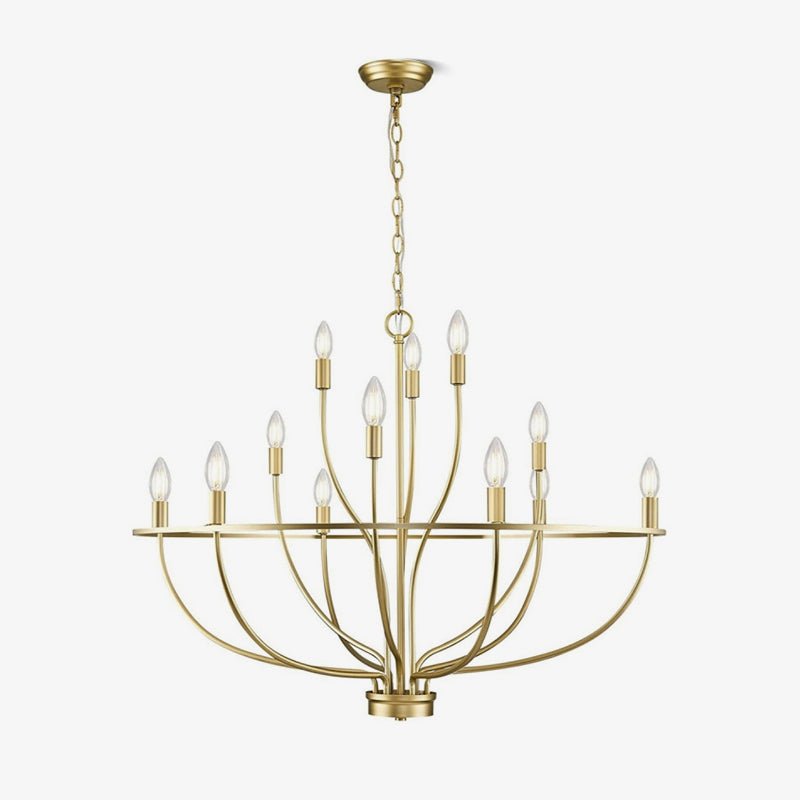 Greyson Chandelier - Elegant Crystal Ceiling Light Fixture for Dining Room, Living Room & Bedroom | Perfect for Home Decor & Interior Design