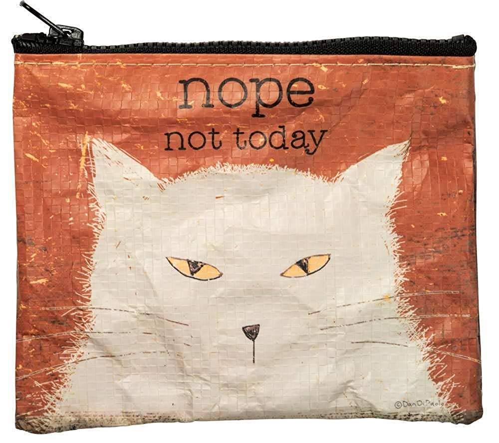 Primitives By Kathy Zipper Wallet - 'Nope Not Today' Funny Women's Bifold Wallet - Perfect for Everyday Use, Gifts & Travel Accessories