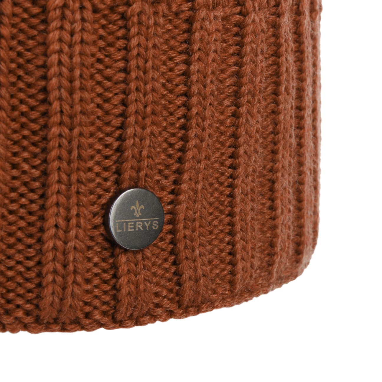 Lierys Merino Wool Rib Knit Beanie - Soft Winter Hat for Men & Women - Perfect for Skiing, Hiking & Cold Weather Activities