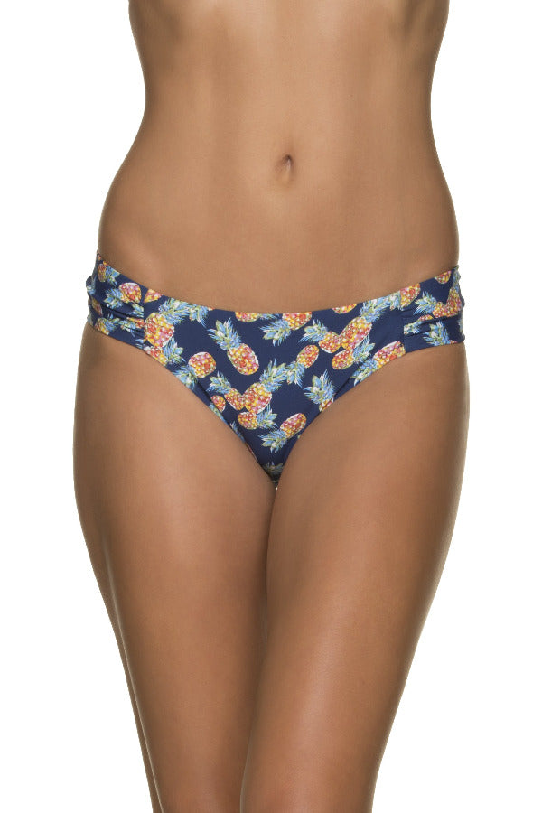 Pineapple Print Tab Side Hipster Panties - Cute & Comfortable Women's Underwear for Everyday Wear & Casual Outfits