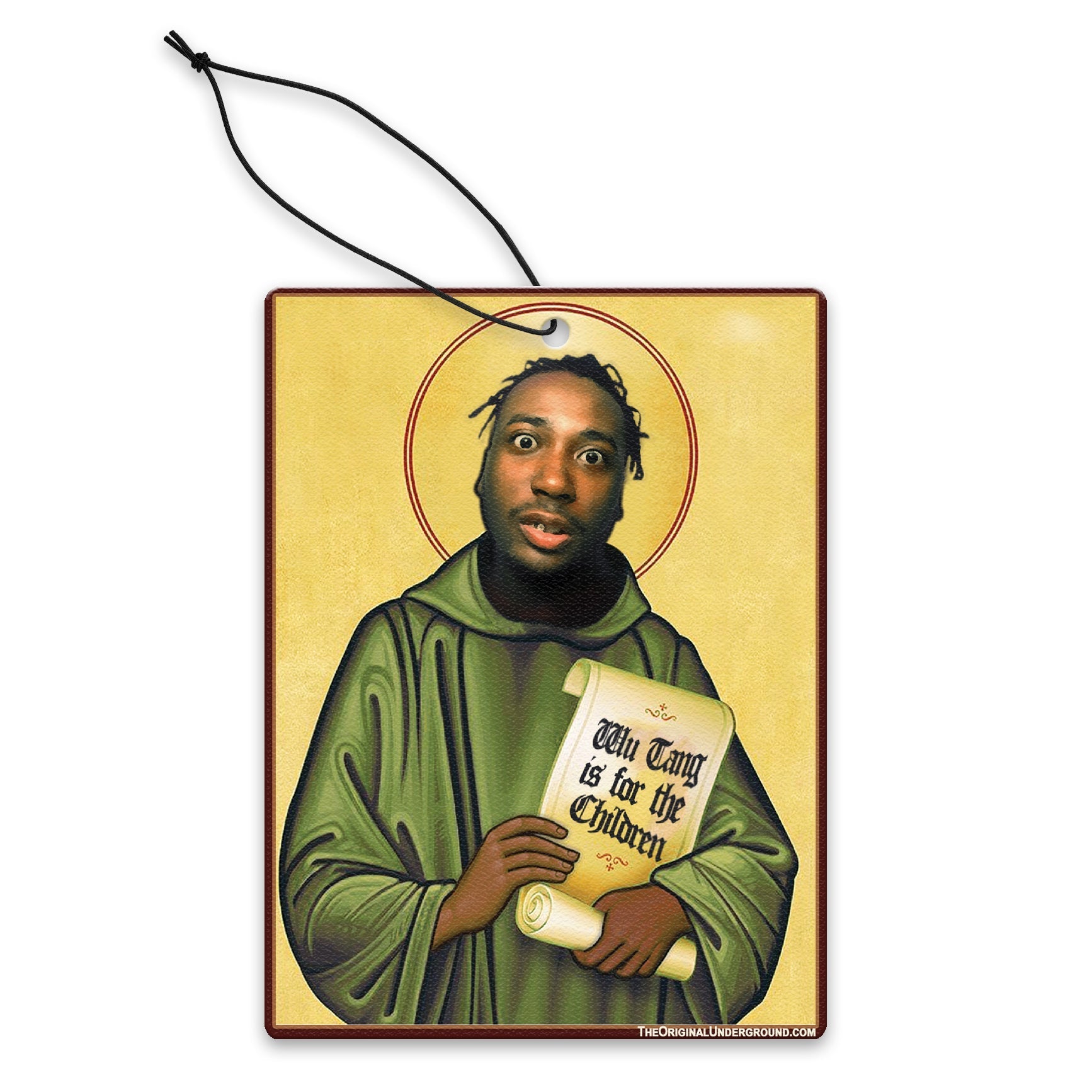Saint Ol' Dirty ODB Air Freshener - Car & Home Fragrance - Eliminate Odors with Hip-Hop Style - Perfect for Vehicles, Offices & Gifts