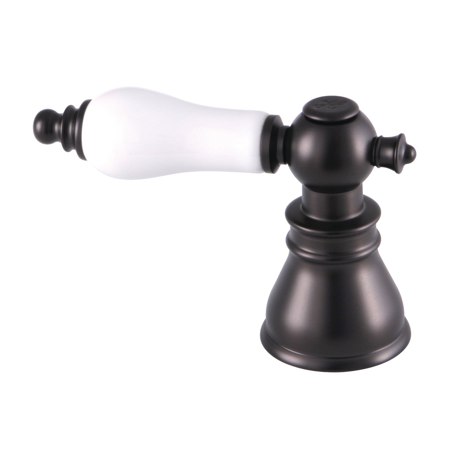 American Patriot FSCH1975APLH Oil Rubbed Bronze Porcelain Lever Handle Faucet (Hot Side) - Perfect for Kitchen Sink, Bathroom Vanity & Commercial Use