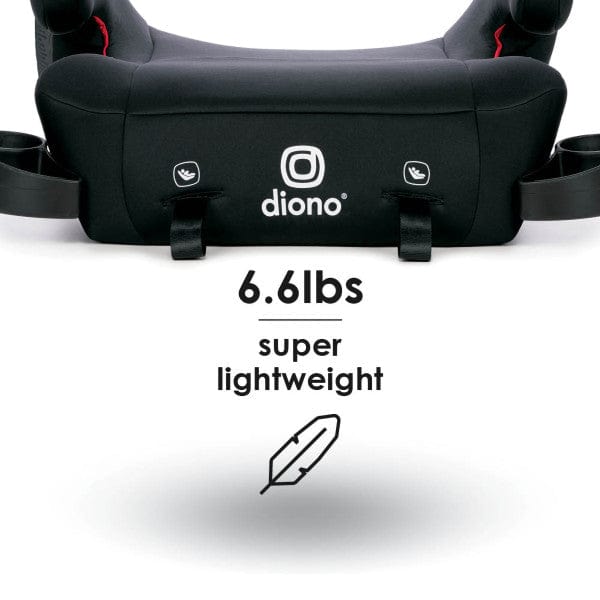 Diono Solana 2 Booster Car Seat - High Back Booster for Kids 3-12 Years, Safety Certified for Cars - Perfect for School, Travel & Family Road Trips