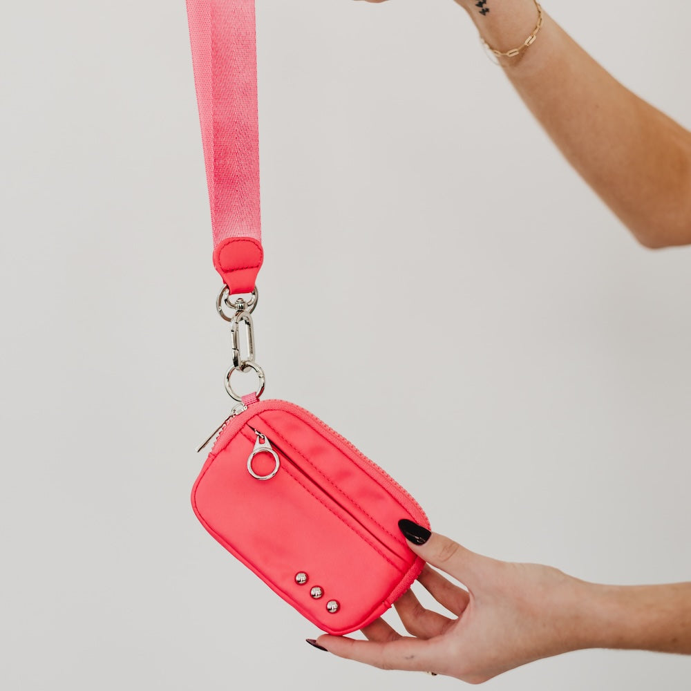 Nylon Wristlet Wallet for Women - Slim RFID Blocking Card Holder with Wrist Strap | Perfect for Travel, Shopping & Everyday Use