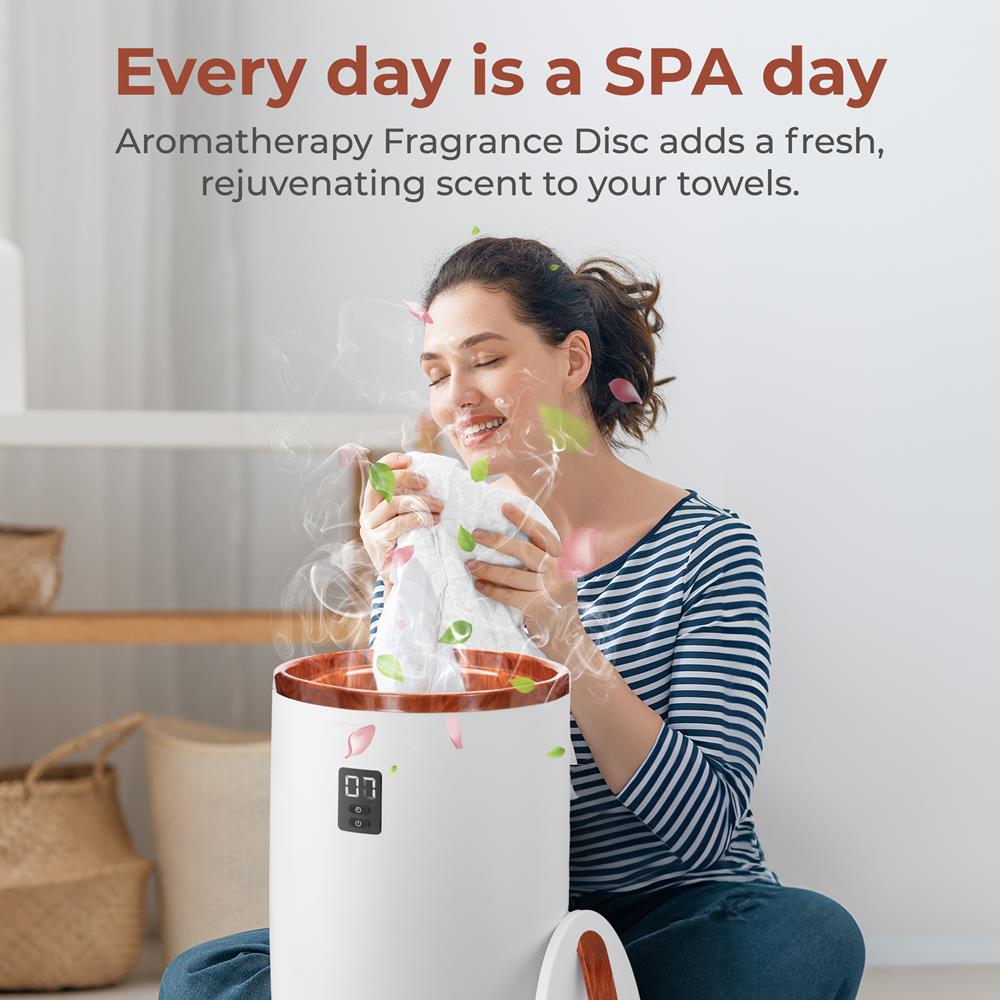 Premium Luxury Towel Warmer - Fast Heating Electric Bath Towel Warmer for Spa, Bathroom & Home - Perfect for Cozy Showers, Relaxation & Gifting