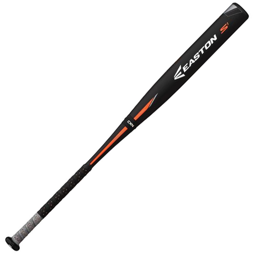 Easton S1 30/18 YB15S1 Youth Baseball Bat - USSSA Certified, Black/Orange (2015 Model) | Perfect for Little League Games & Youth Baseball Training