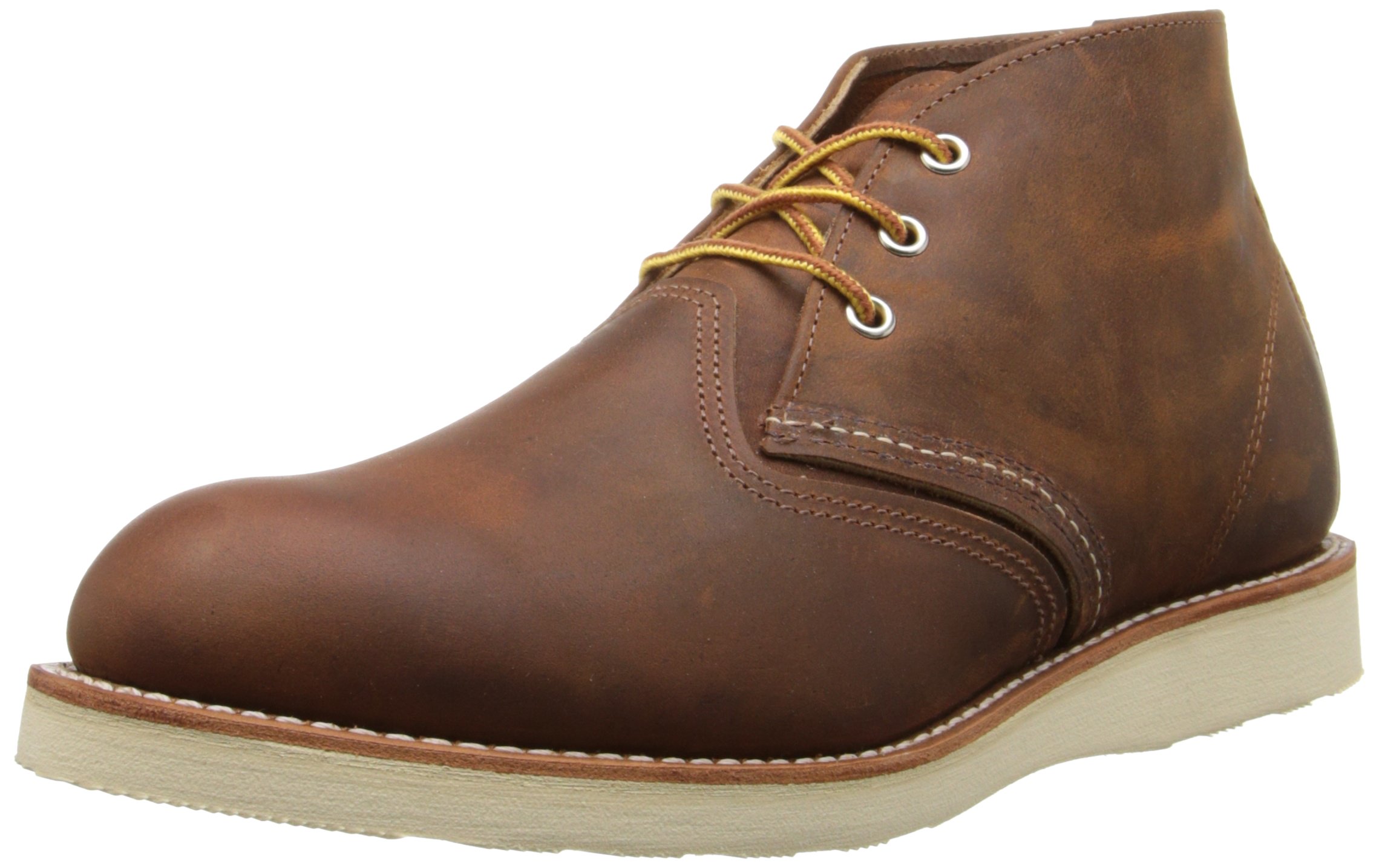 Red Wing Heritage Men's Work Chukka Boots - Premium Leather Ankle Boots for Men - Durable & Comfortable Work Shoes - Perfect for Construction, Hiking & Casual Wear