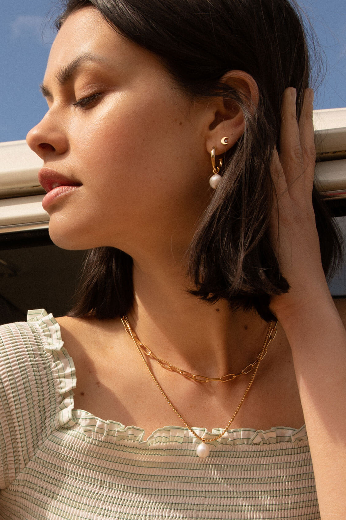 Elegant Paperclip Link Chain Necklace for Women - Minimalist Gold & Silver Layering Necklace - Perfect for Everyday Wear, Office & Date Night