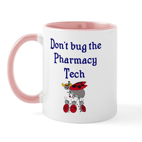 White/Pink Inside - Pharmacy Tech Mug
