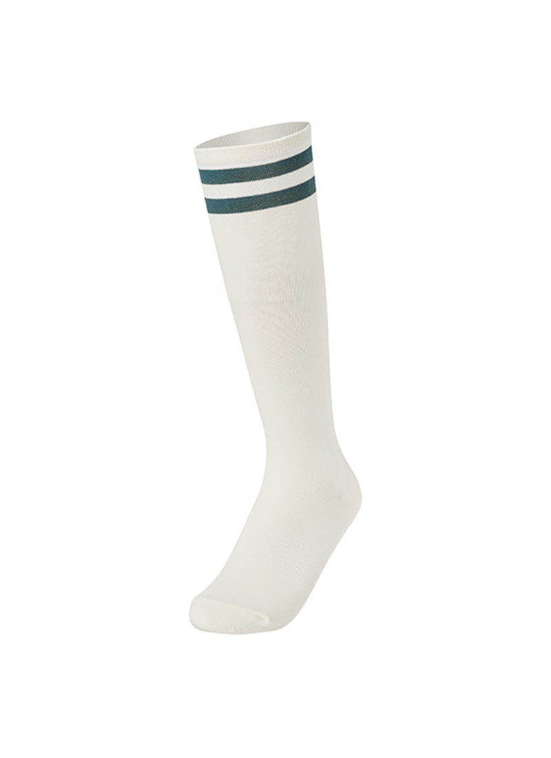 Double Lettering Knee High Socks for Women - Trendy & Comfortable Crew Socks - Perfect for Casual Wear, Sports, and Fashion Outfits