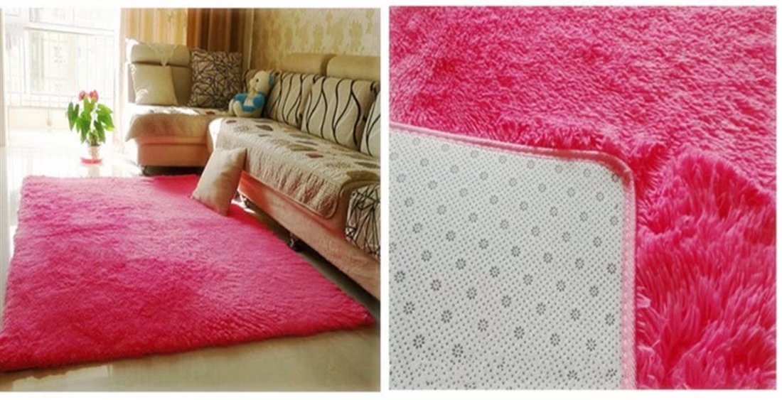 Super Soft Modern Shag Area Rug - Luxurious Silky Smooth Indoor Carpet for Living Room, Bedroom & Kids Play Area | Non-Slip Home Decor Floor Mat for Cozy Comfort