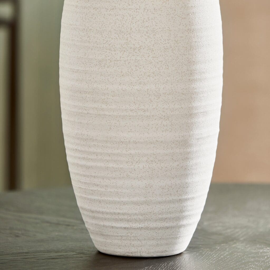 Cyan Design 11202 Large White Perennial Vase - Elegant Home Decor for Living Room, Dining Table & Wedding Centerpieces