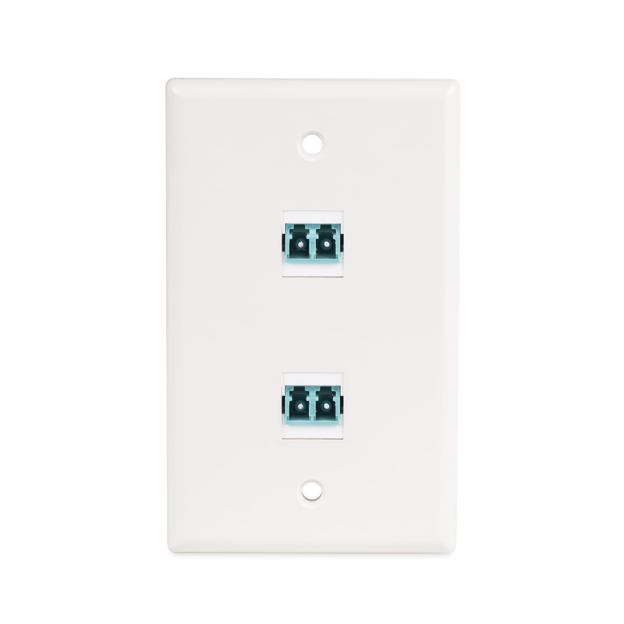 StarTech LC Fiber Coupler - LC/UPC Duplex Keystone Jack for Network Patch Panels