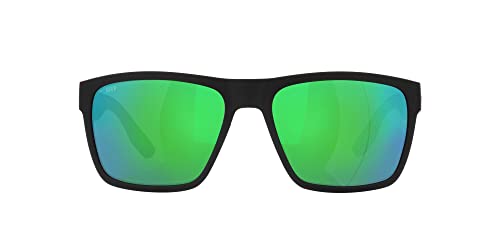 Matte Black/Green Mirrored Polarized-580p