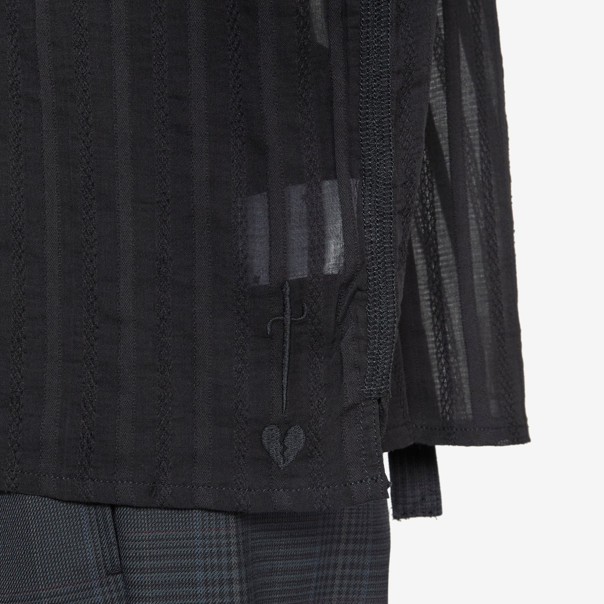 BB Shirt Sheer Black - Stylish See-Through Blouse for Women | Perfect for Night Out, Party & Date Night