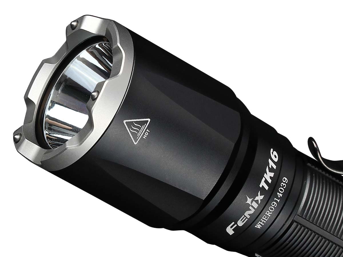 Fenix TK16 V2.0 Tactical Flashlight - 1000 Lumens, Rechargeable LED Flashlight for Camping, Hiking, Emergency & Outdoor Adventures