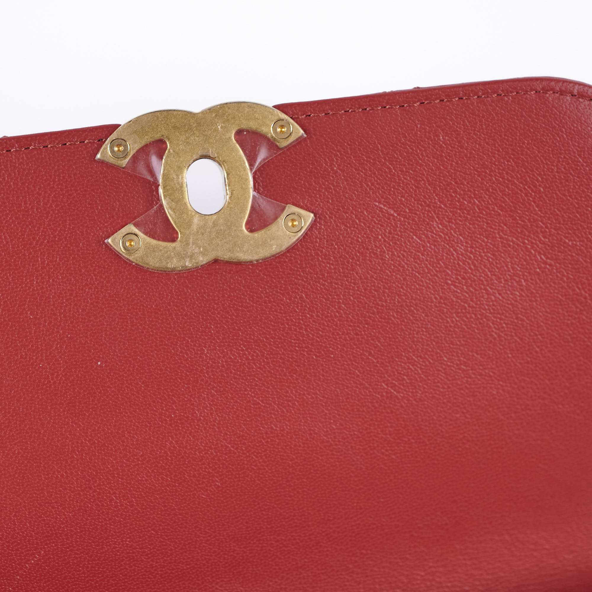 Chanel Seasonal Red Top Handle Bag - Luxury Designer Handbag for Women | Perfect for Parties, Weddings & Special Occasions