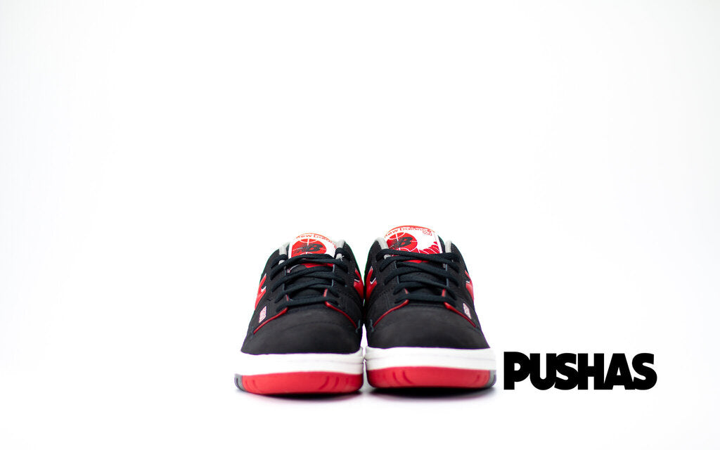 Nike Air Force 1 'Black Red' (2022) - Men's Basketball Shoes for Streetwear & Casual Style