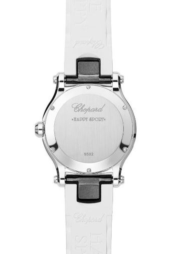 Chopard Happy Sport Women's Watch - Stainless Steel & Diamond Accents - Elegant Luxury Timepiece for Daily Wear & Special Occasions