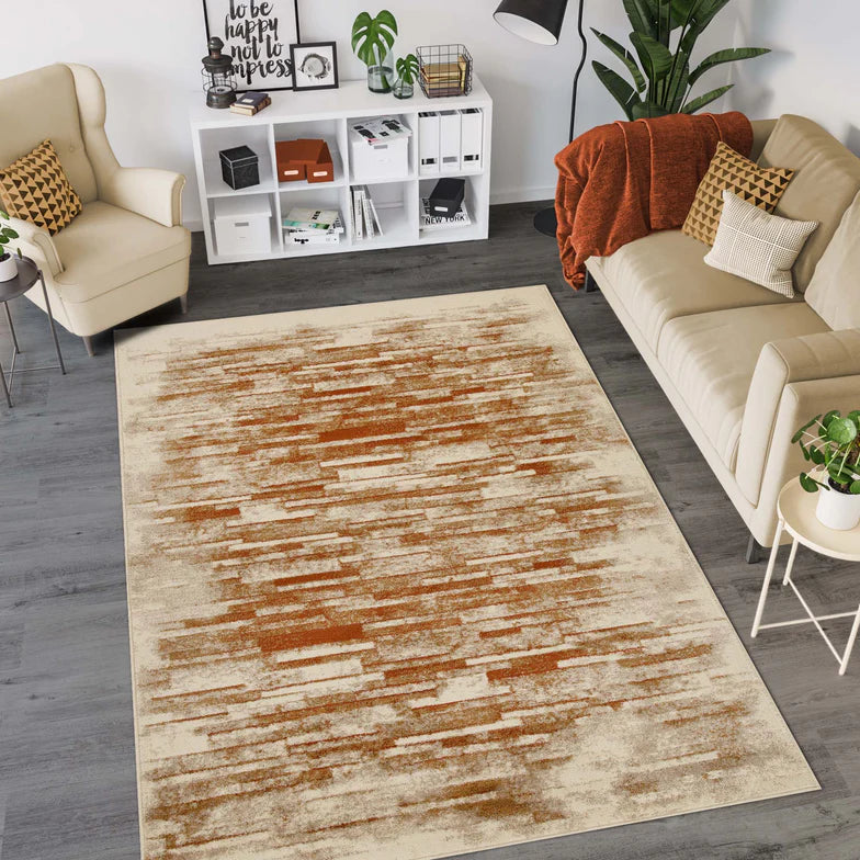 Stylish Culver Abstract Graphic Design Indoor Area Rug & Runner - Perfect for Living Room, Bedroom, or Hallway Decor