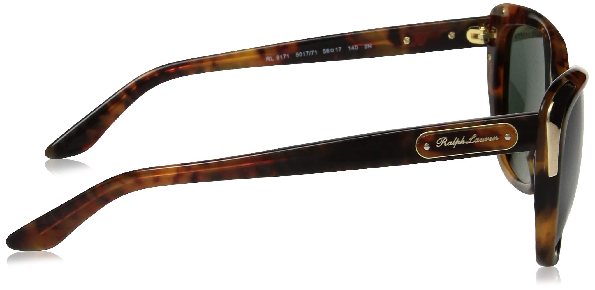 Ralph Lauren Women's RL8171 Cat Eye Sunglasses - Stylish UV Protection for Outdoor Activities, Beach & Driving
