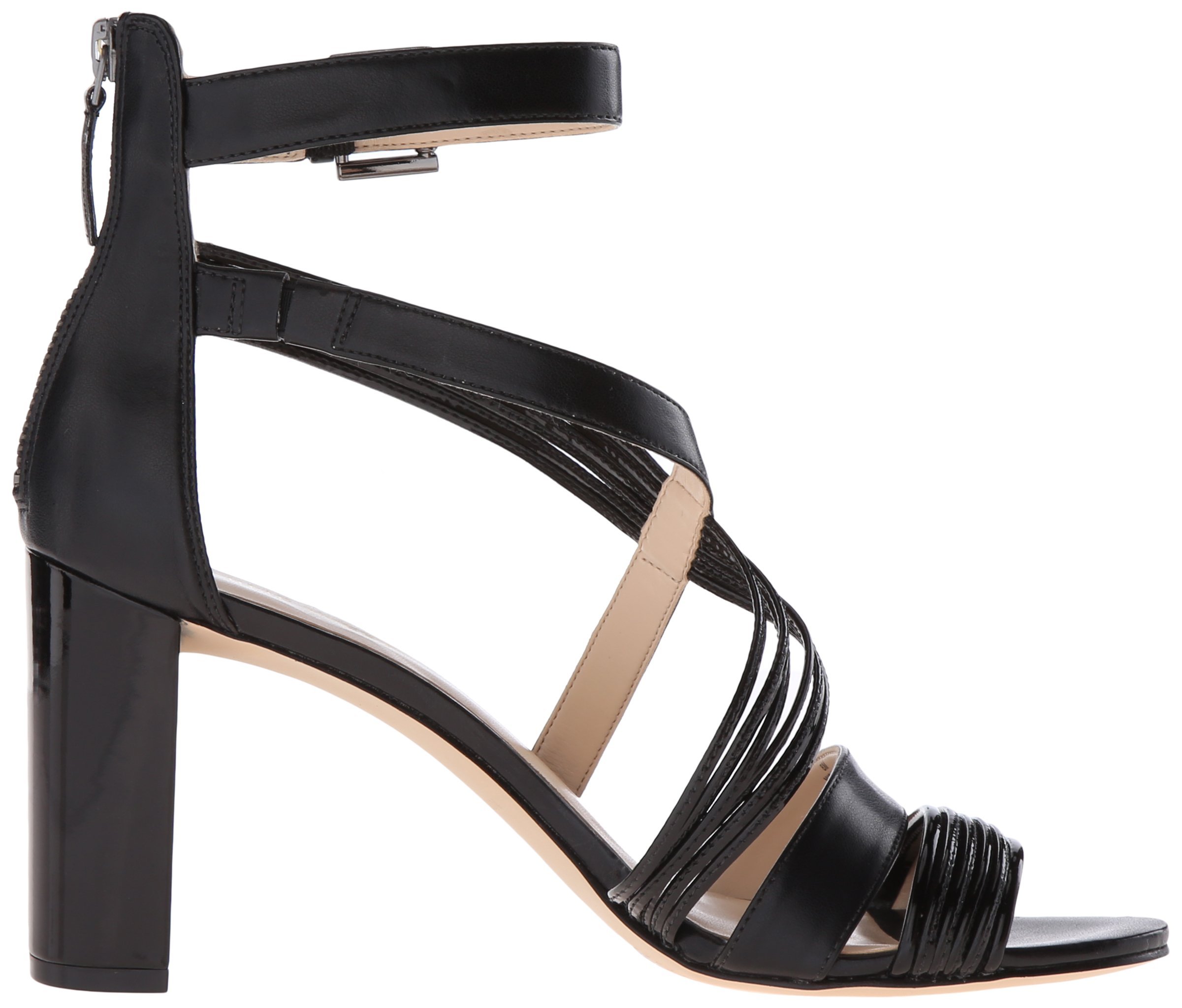 Nine West Women's Norita Synthetic Dress Sandals - Comfortable & Stylish Heeled Sandals for Weddings, Parties & Summer Outfits