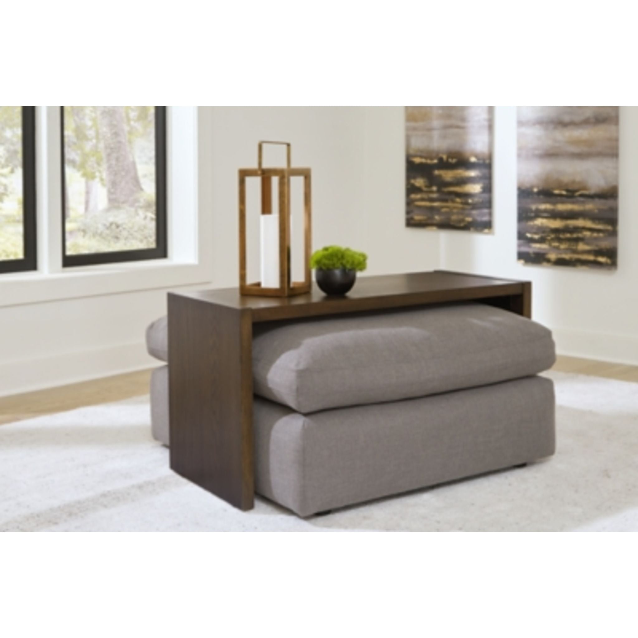 Modern Balintmore Shaped Coffee Table - Stylish Oval Glass Top with Sturdy Metal Base - Perfect for Living Room, Lounge & Office Decor