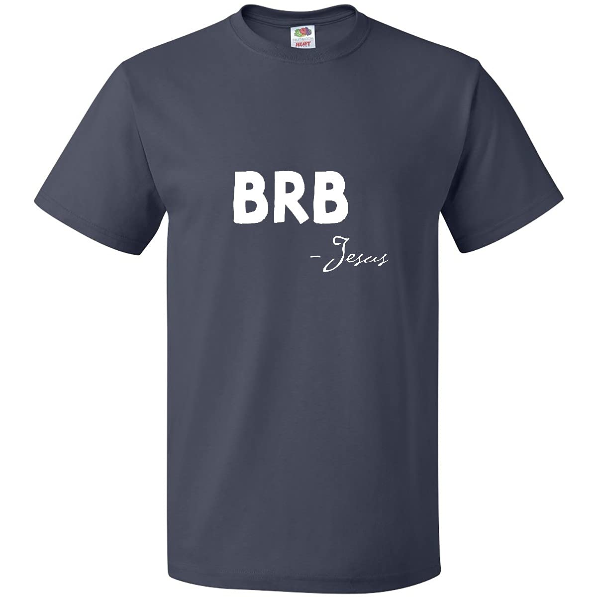 Easter BRB Jesus Funny Christian T-Shirt for Adults - Religious Humor Apparel for Church, Easter Celebrations & Casual Wear