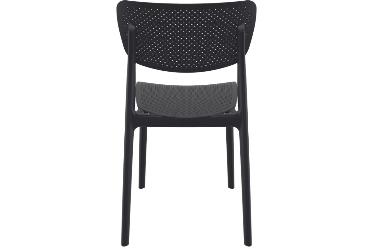 Stackable Lucy Dining Chair - Indoor/Outdoor Use for Restaurants, Cafes, and Home Patios | Durable & Stylish Seating Solution
