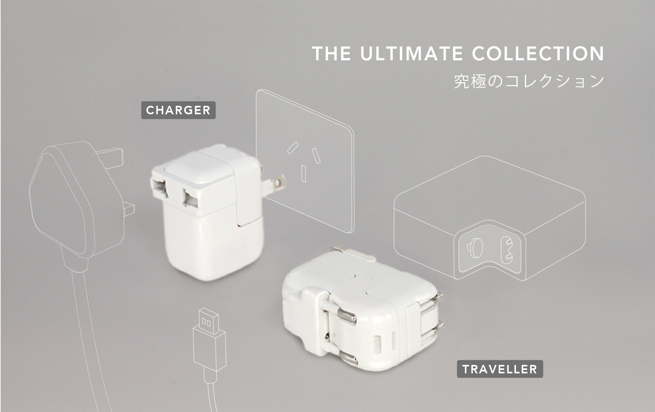 TOFU Portable Travel Charger Combo - Fast Charging Power Bank for iPhone, Android & USB Devices | Perfect for Travel, Camping & Outdoor Adventures