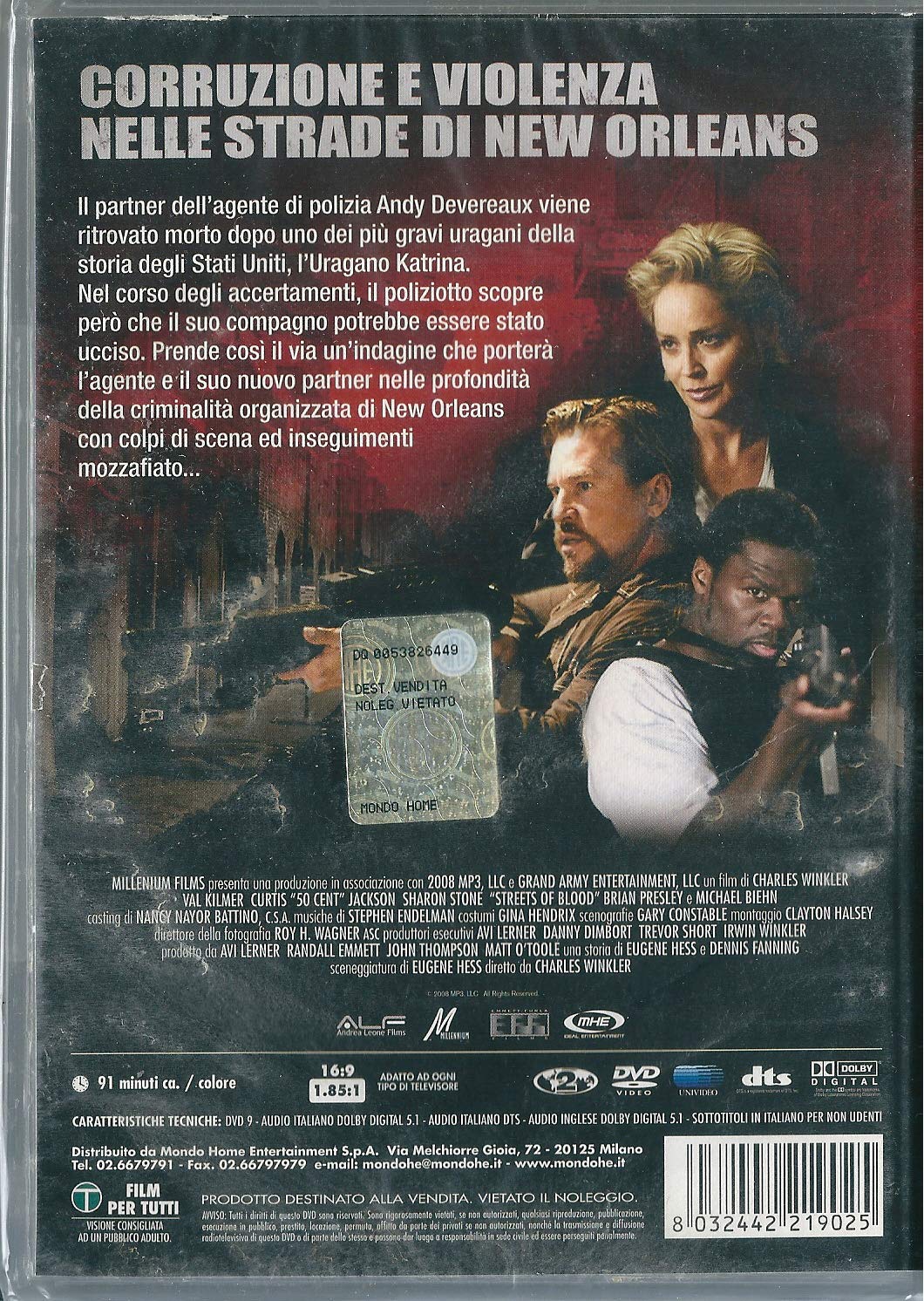 Streets of Blood [Italian Edition] - Crime Thriller Movie for Action & Drama Fans | Perfect for Movie Nights & Italian Film Enthusiasts
