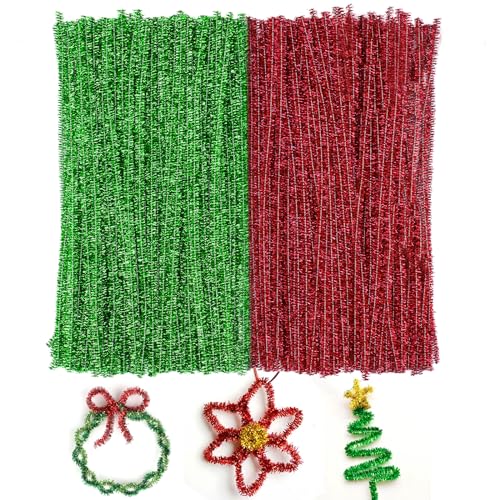 Glitter Red and Green