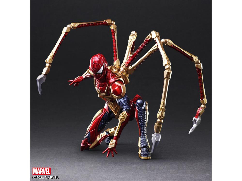 Bring Arts Marvel Universe Variant Spider-Man Action Figure by Square Enix - Collectible Superhero Toy for Display, Gifts & Marvel Fans