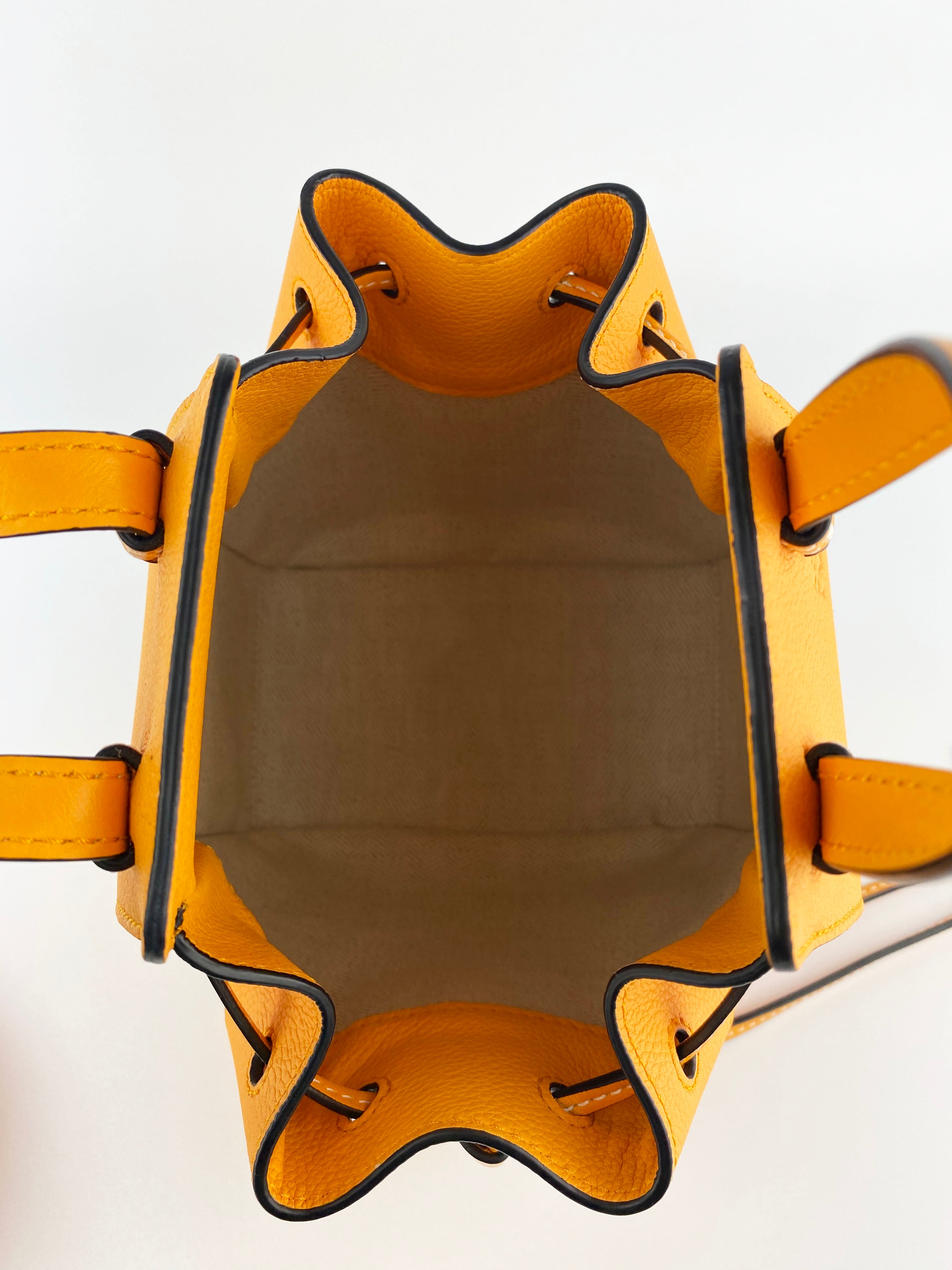 Loewe Orange Mini Hammock Bag - Stylish Crossbody Shoulder Bag for Women | Perfect for Travel, Shopping & Everyday Use