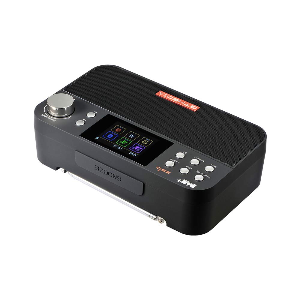 Upgradable Z3B Dab+/FM RDS Digital Portable Radio with Bluetooth, Alarm Clock & Timer - 2.4