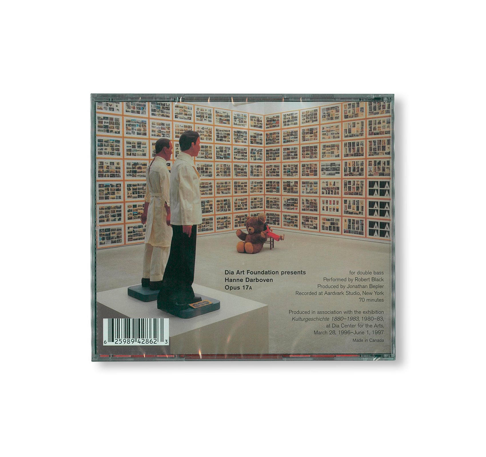 OPUS 17A by Hanne Darboven - Limited Edition Audio CD | Avant-Garde Experimental Music | Perfect for Art Collectors & Music Enthusiasts