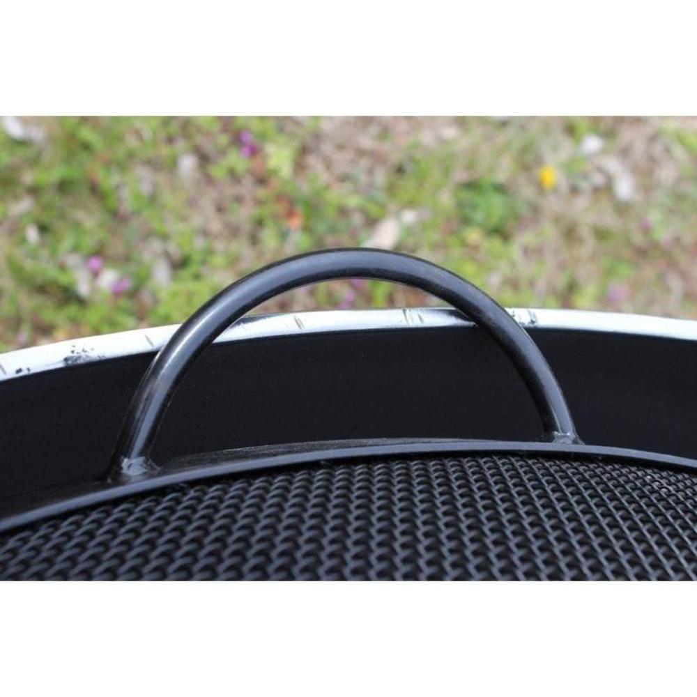 44.5 Inch Artisan Spark Screen for Bella Vita 46 & Asia 48 Fire Bowls - Premium Fire Pit Accessory for Outdoor Patio, Backyard, and Camping (SG 44.5)