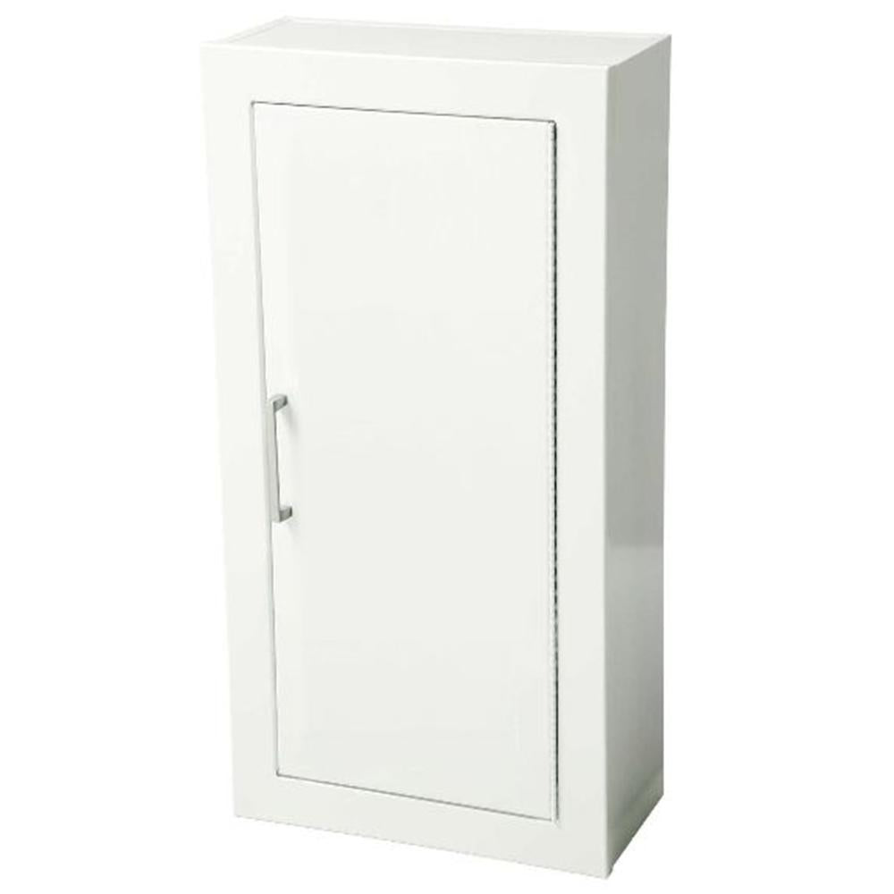 JL Industries 1013S21 Ambassador Fire Extinguisher Cabinet - Solid Steel Construction with Pull Handle - Perfect for Commercial Buildings, Offices, and Industrial Safety Compliance