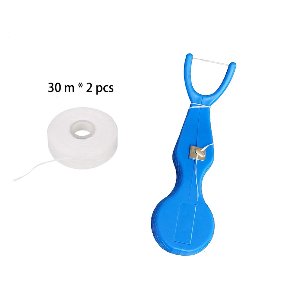 Artibetter Reusable Dental Floss Holder - Eco-Friendly Floss Mate Handle with Replacement Heads for Easy Teeth Cleaning | Perfect for Travel, Home & Office Oral Care