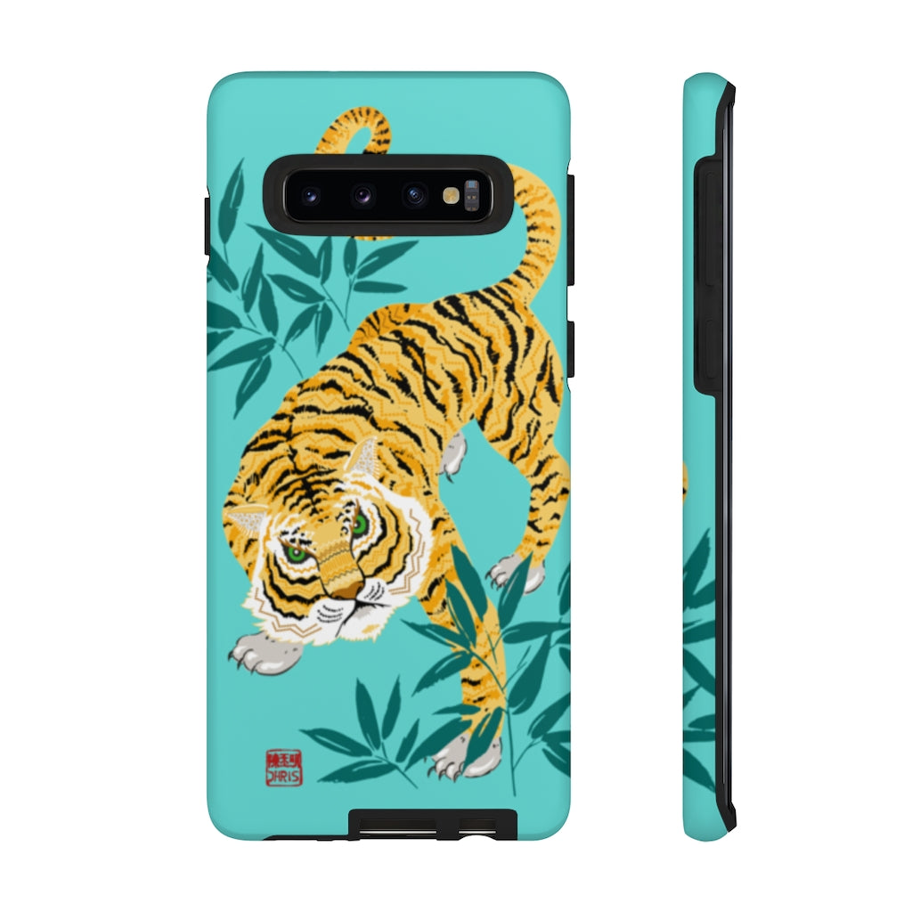 Lucky Tiger Chinese Zodiac Phone Case - Durable & Stylish Cover for iPhone & Samsung - Perfect for New Year Gifts & Daily Protection