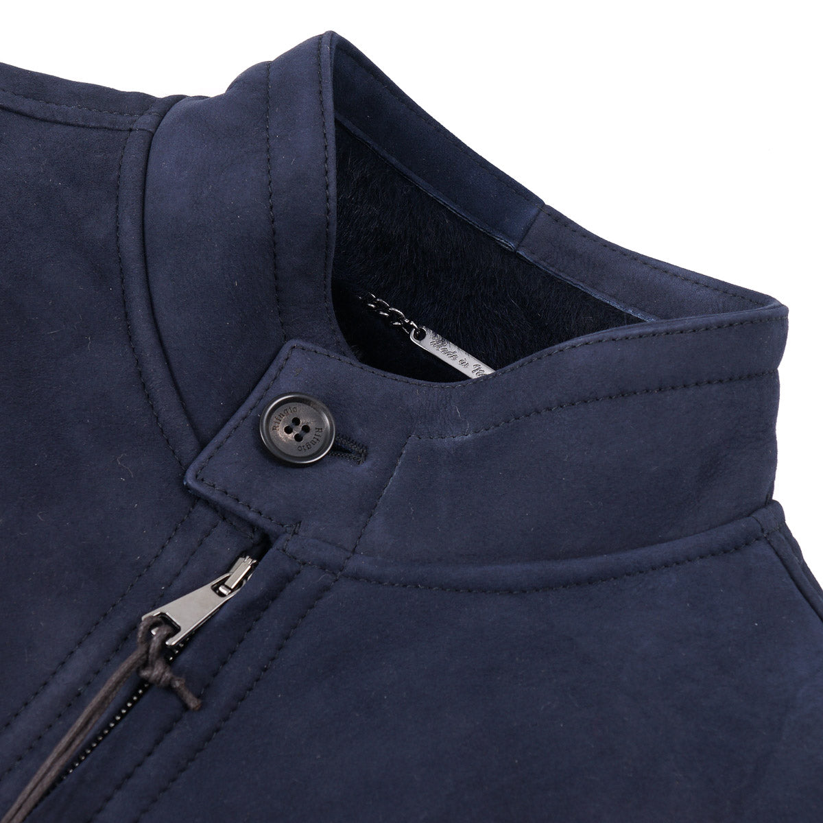 Premium Shearling Leather Bomber Jacket for Men - Warm Winter Aviator Coat with Soft Fleece Lining | Perfect for Cold Weather, Outdoor Adventures & Casual Style