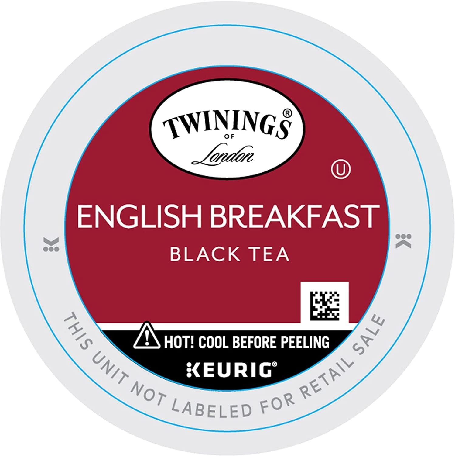 Twinings English Breakfast Tea K-Cup Pods for Keurig - 120 Count (Pack of 5) | Naturally Caffeinated, Smooth & Robust Black Tea | Perfect for Morning Boost, Office Break or Afternoon Relaxation