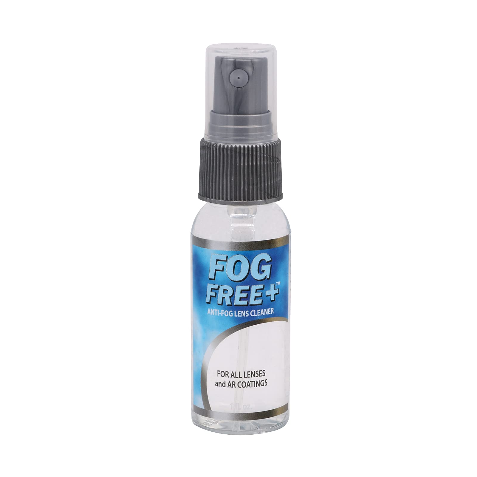 Fog Free Plus Anti-Fog Spray for Glasses & Sunglasses - Lens Cleaner & Defogger for Eyeglasses, Goggles & AR Coatings - Prevents Fogging in Cold Weather, Masks & Sports - 1 oz (29.5 mL)